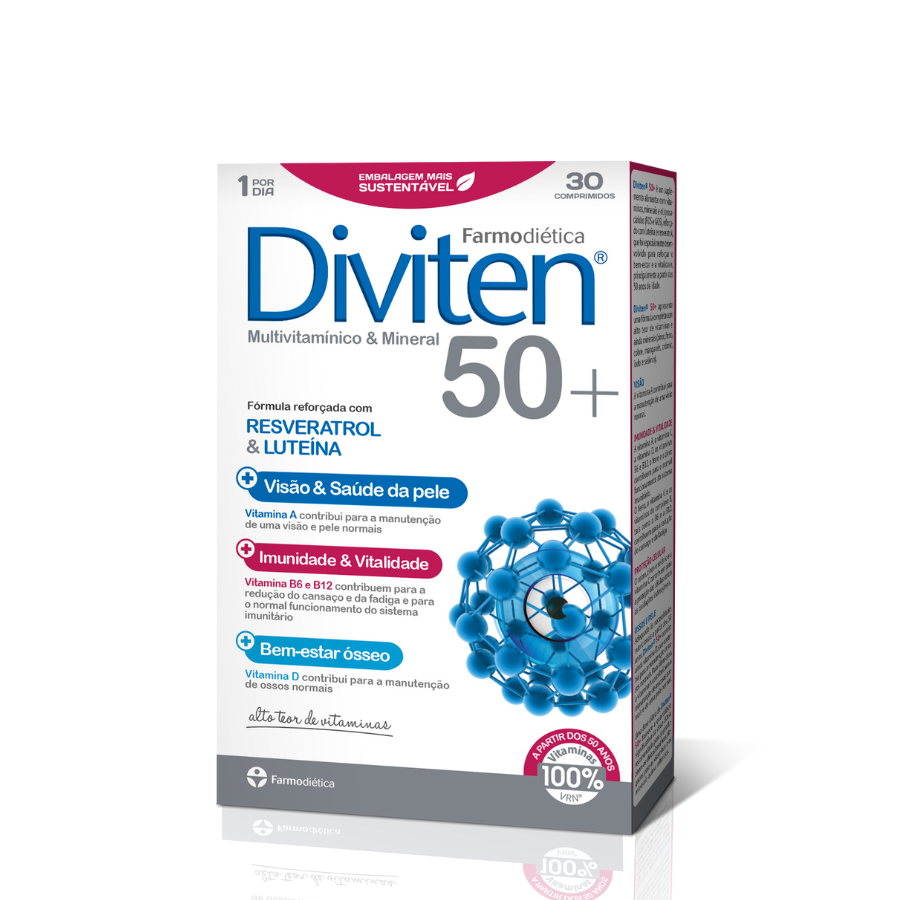 Diviten 50+ Pastillas x30