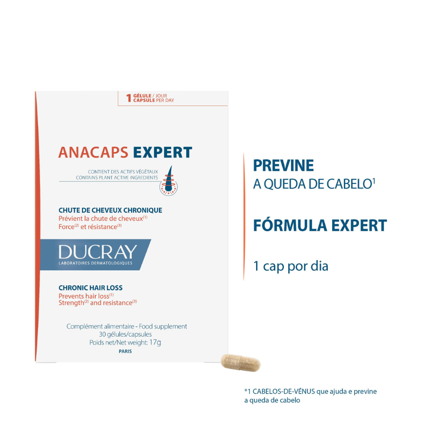Ducray Anacaps Expert Cápsulas x30