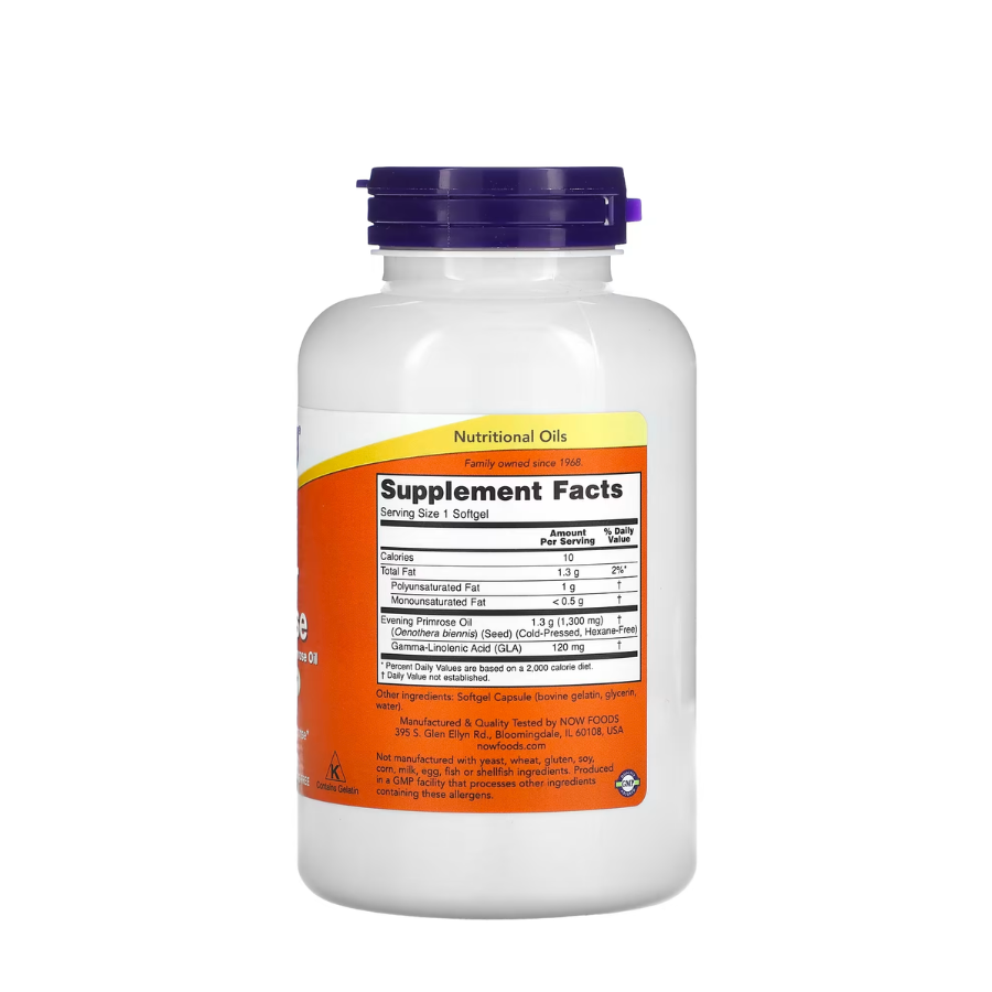 Primrose Now Now Super Primrose 1300mg Cápsulas x120 – FarmatoGo