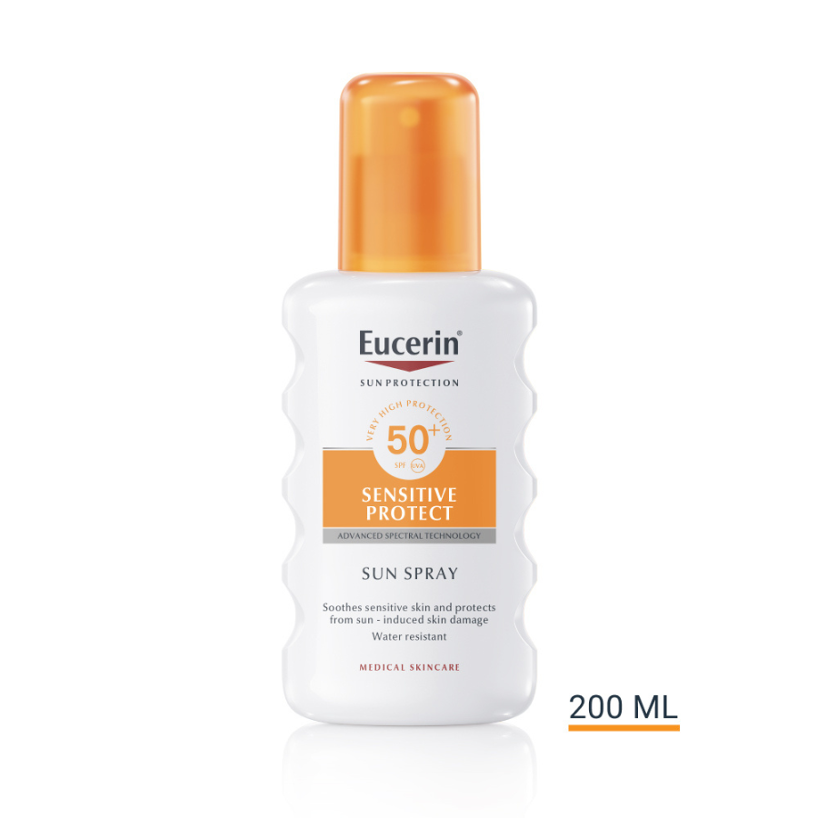 Eucerin Spray Solaire Sensible SPF50+ 200 ml