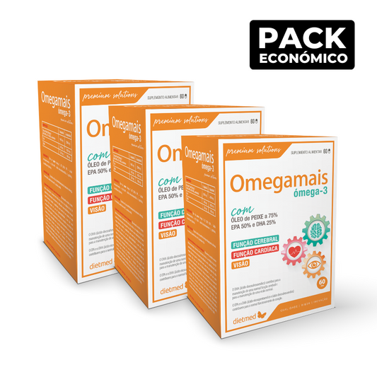Omegamais Cápsulas 3x60