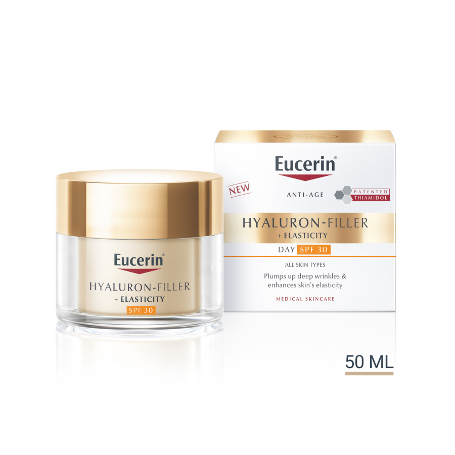 Eucerin Hyaluron-Filler + Elasticity Creme Dia FPS30 50ml