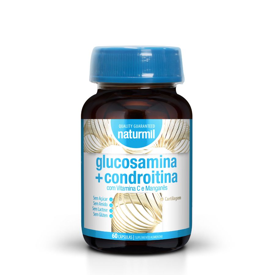 Naturmil Glucosamina + Condroitina Cápsulas x60