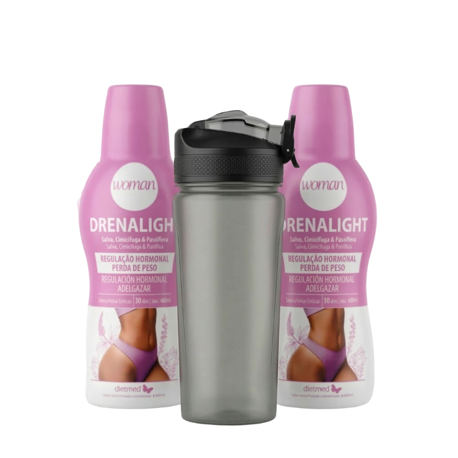 Drenalight Woman 2x600ml + Oferta Garrafa