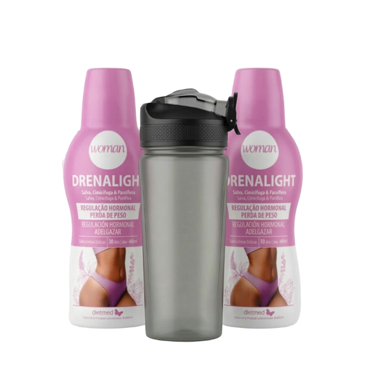 Drenalight Woman 2x600ml + Oferta Garrafa