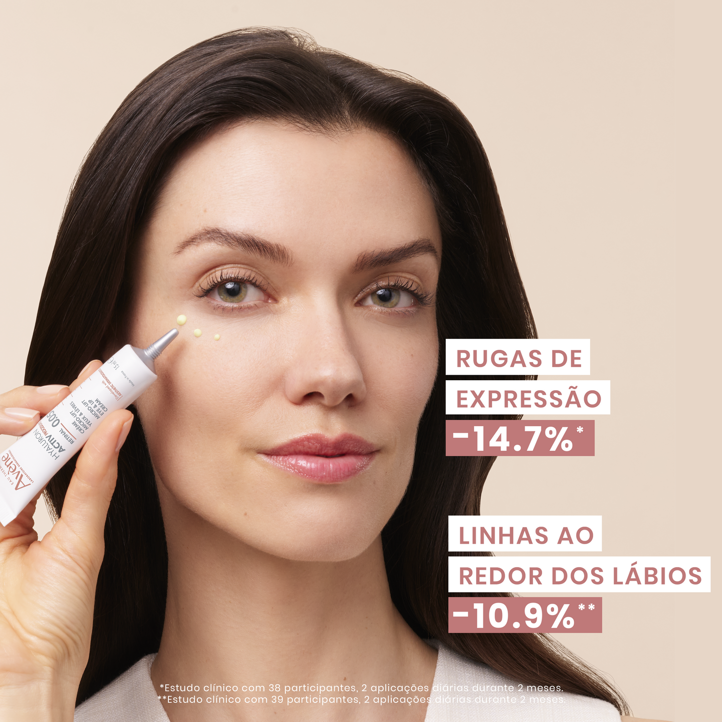 Avène Hyaluron Activ Procedure Creme Contorno Olhos e Lábios 15ml