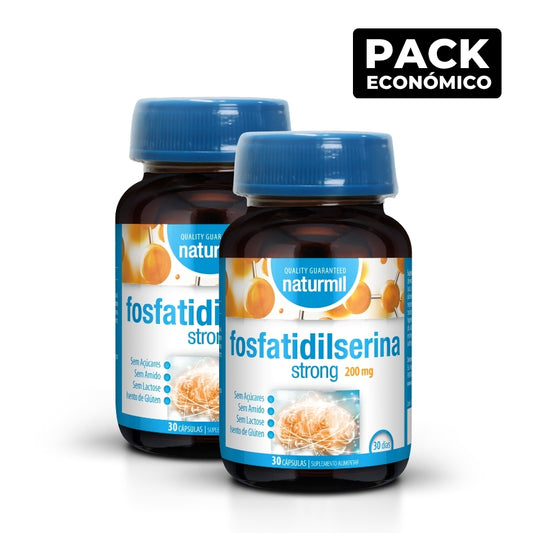 Naturmil Fosfatidilserina Strong 200mg Cápsulas 2x30