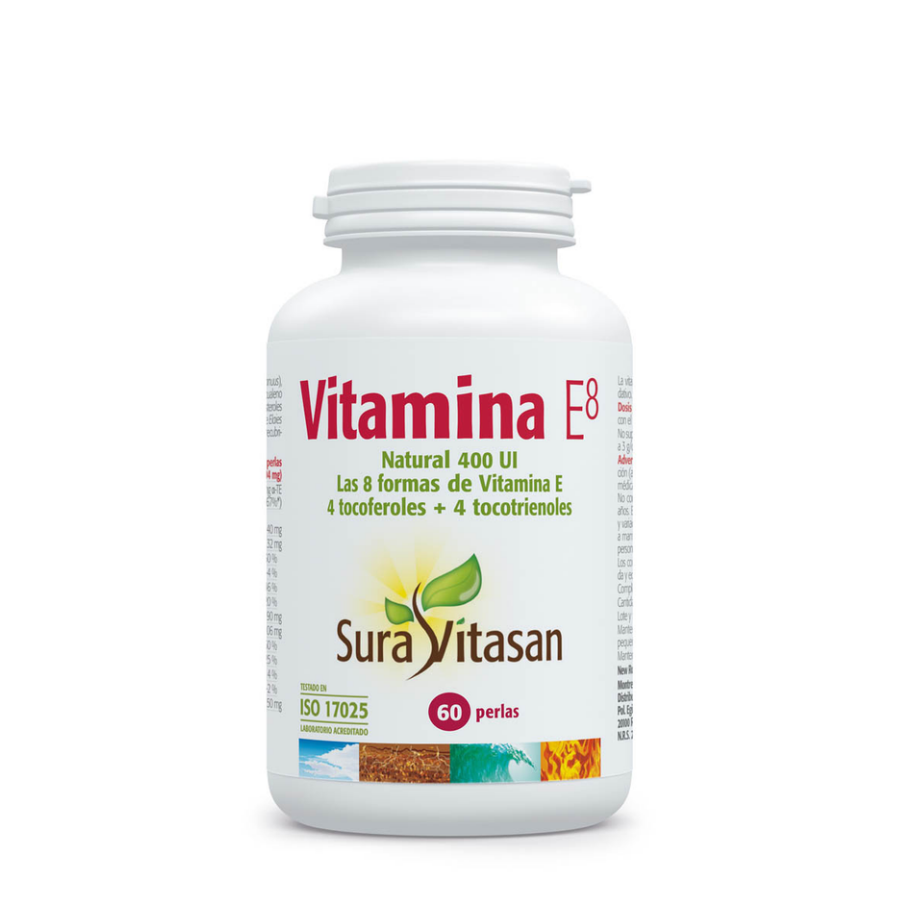 Sura Vitasan Vitamina E8 400UI Cápsulas x60