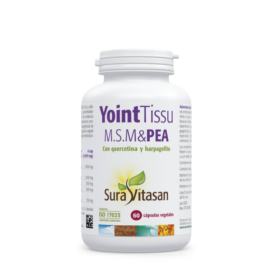 Sura Vitasan Yoint Tissu & MSM Cápsulas x60