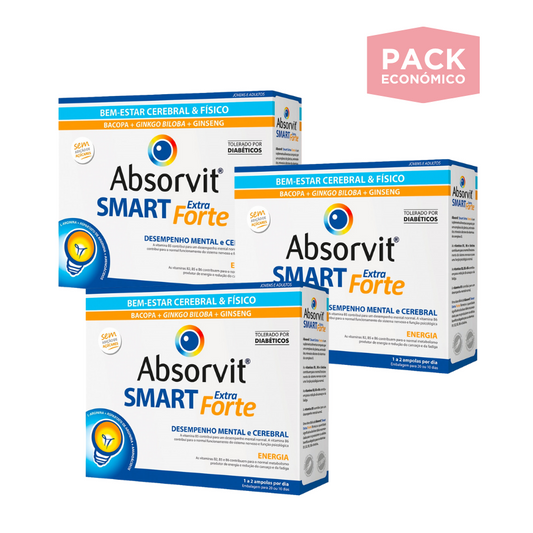 Absorvit Smart Extra Forte Ampolas 3x30