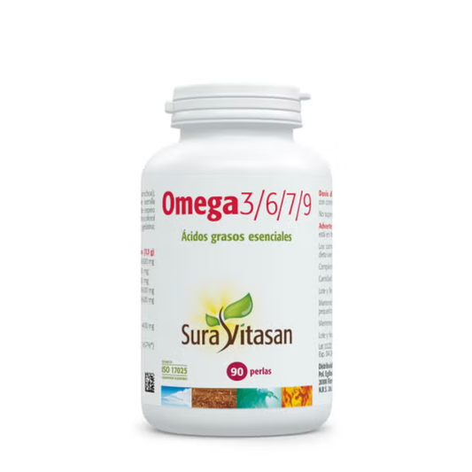 Sura Vitasan Ómega 3/6/7/9 Cápsulas x90