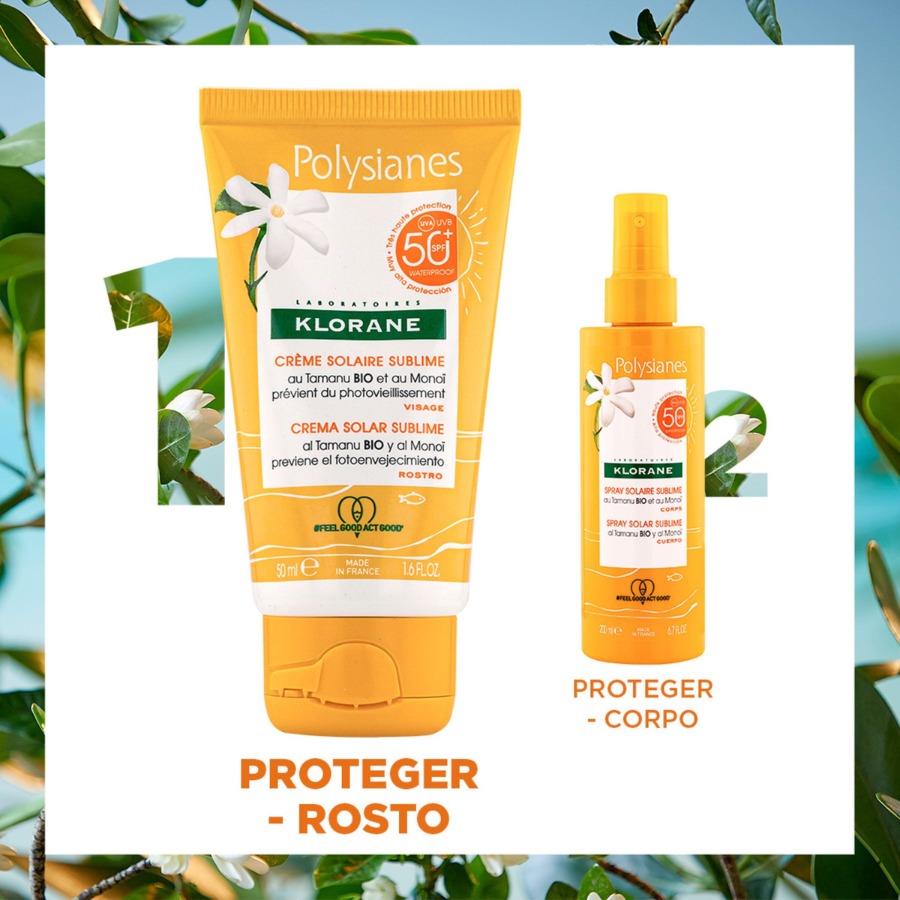 Klorane Polysianes Sublime Sun Cream SPF50+ 50ml