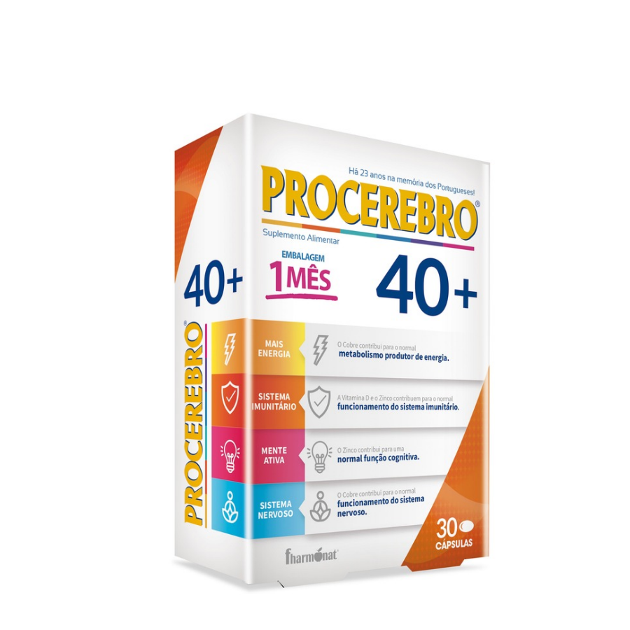 Procerebro 40+ Cápsulas x30