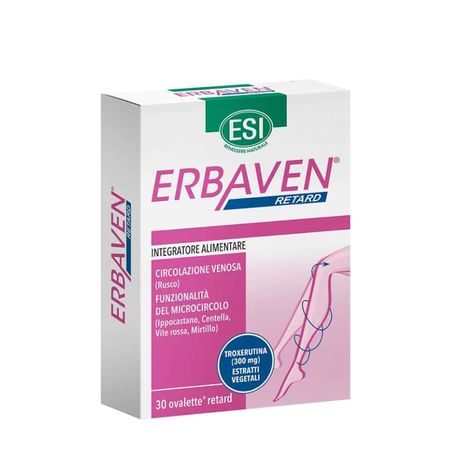 ESI Erbaven Retard Cápsulas x30
