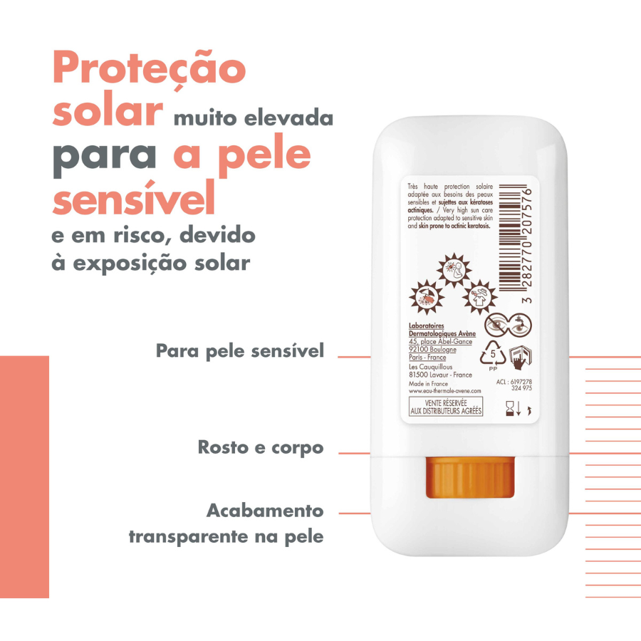 Avène Solar SunsiStick KA SPF50+ 20g