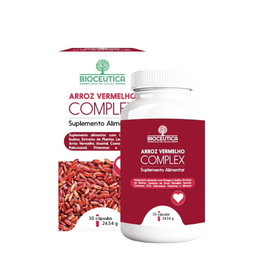 Bioceutica Arroz Vermelho Complex Cápsulas x30