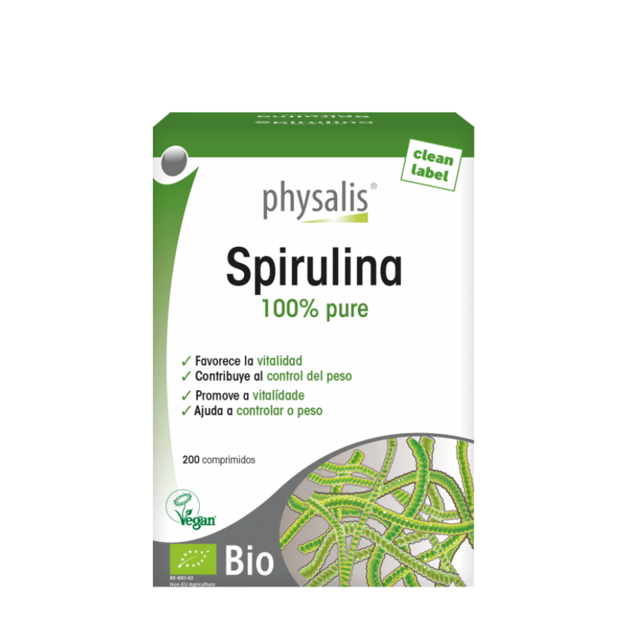 Physalis Spirulina Comprimidos x200