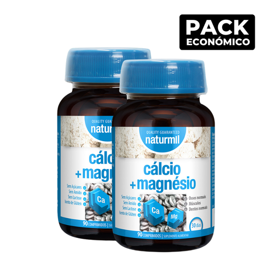 Naturmil Calcio + Magnesio Comprimidos 2x90