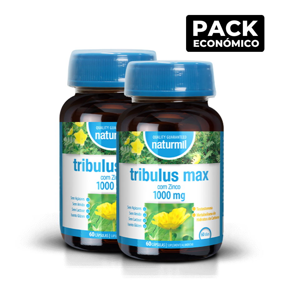 Naturmil Tribulus Max Cápsulas 2x60