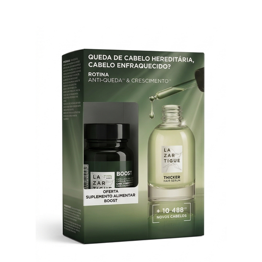 Lazartigue Thicker Sérum 50ml + Boost Cápsulas x30