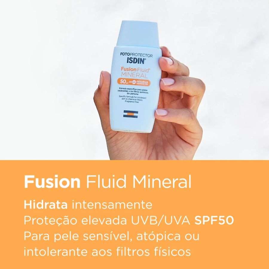 Isdin Fotoprotector Fusion Fluid Mineral FPS50 50ml