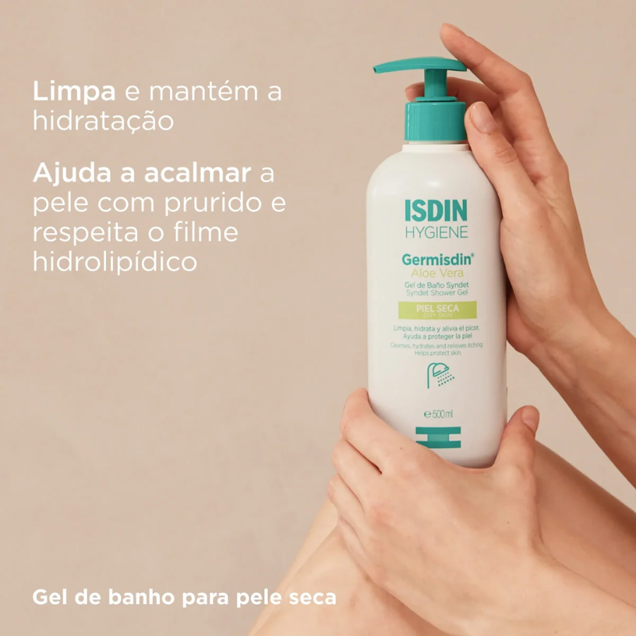 Isdin Germisdin Aloe Vera Gel de Banho 500ml