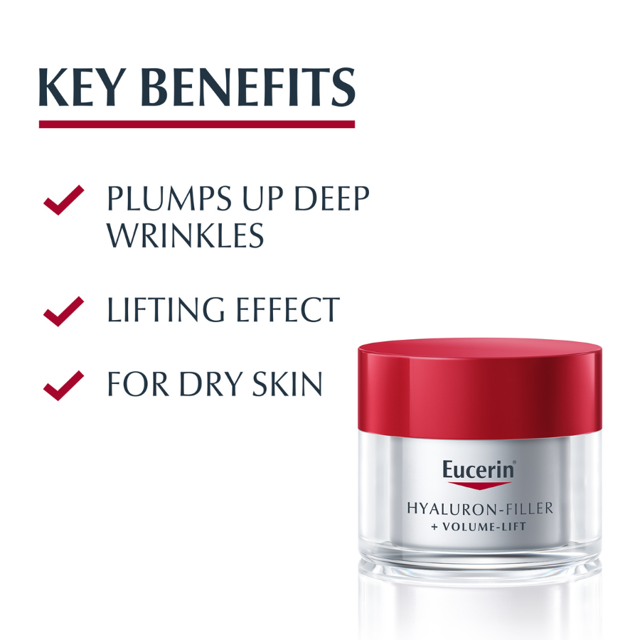 Eucerin Hyaluron-Filler +Volume-Lift Day Cream SPF15 PS 50mL