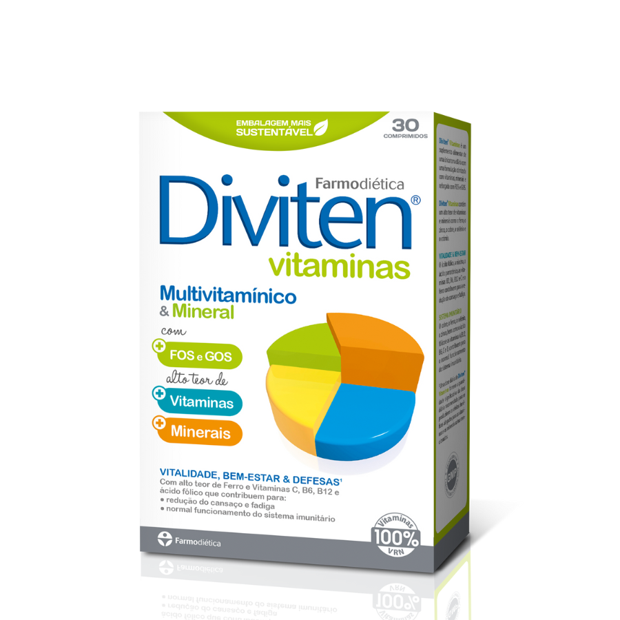 Diviten Vitaminas Comprimidos x30