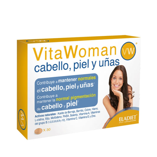 Eladiet VitaWoman Cabelo Pele Unhas Comprimdos x30