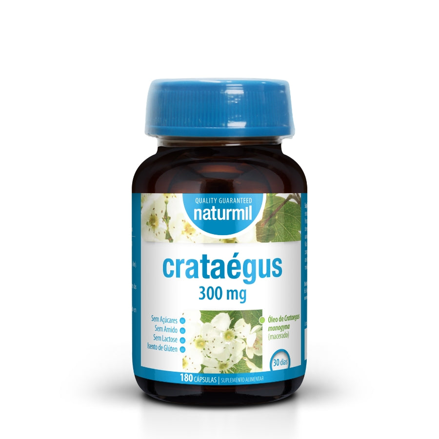 Naturmil Crataegus 300mg Cápsulas x180