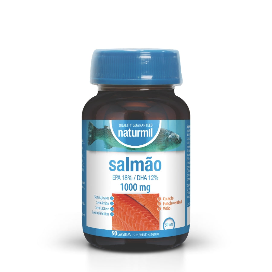 Naturmil Salmão 1000mg Cápsulas x90