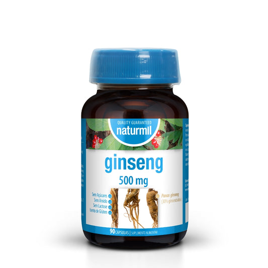 Naturmil Ginseng 500mg Cápsulas x90