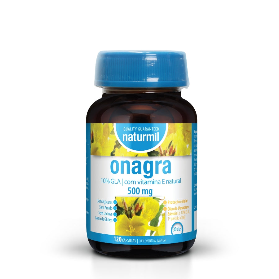 Naturmil Onagra 500mg Cápsulas x120