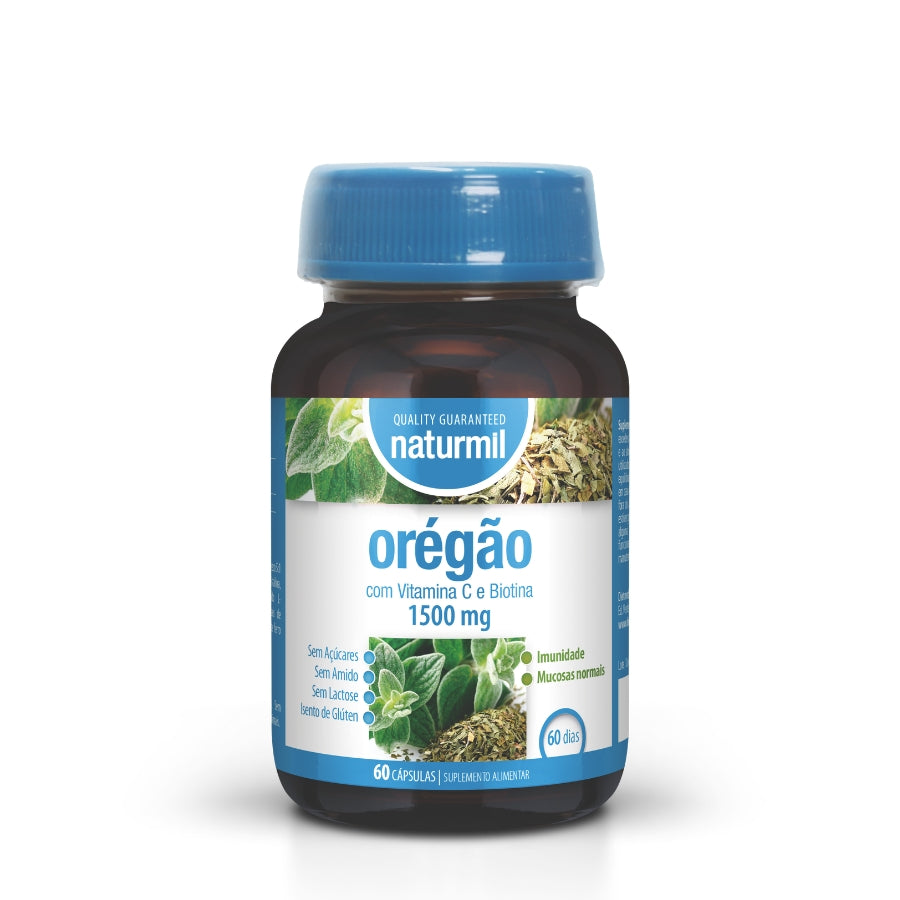 Naturmil Oregão 1500mg Cápsulas x60