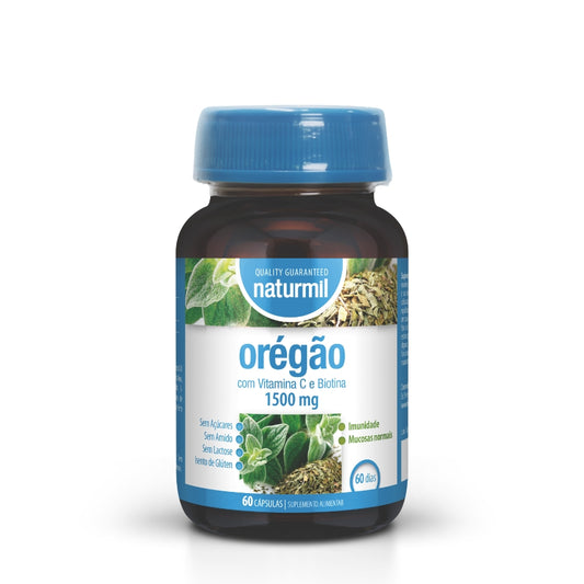Naturmil Oregão 1500mg Cápsulas x60