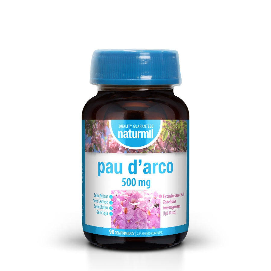 Naturmil Pau D Arco 500mg Comprimidos x90