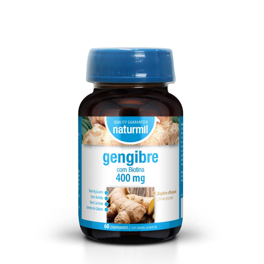 Naturmil Gengibre 400mg Comprimidos x60
