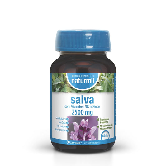 Naturmil Salva 2500mg Comprimidos x60