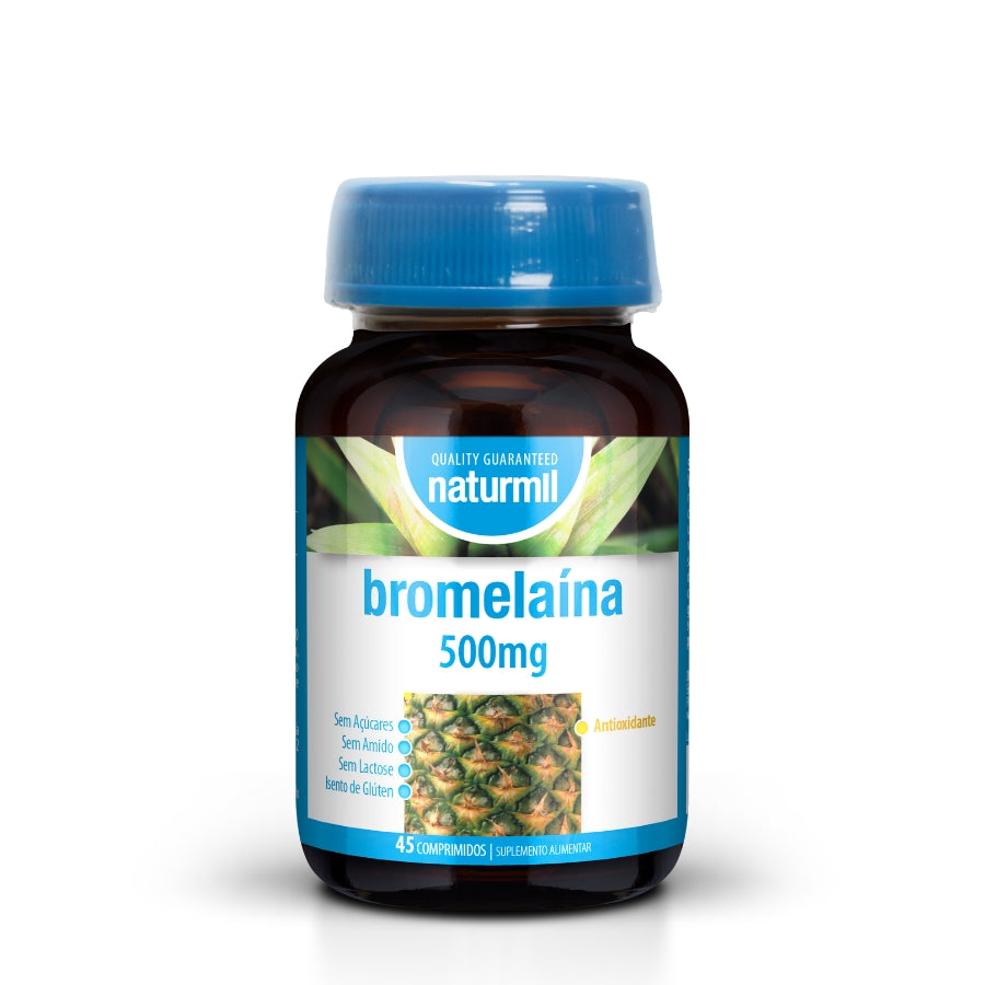 Naturmil Bromelaina 500mg Comprimidos x45