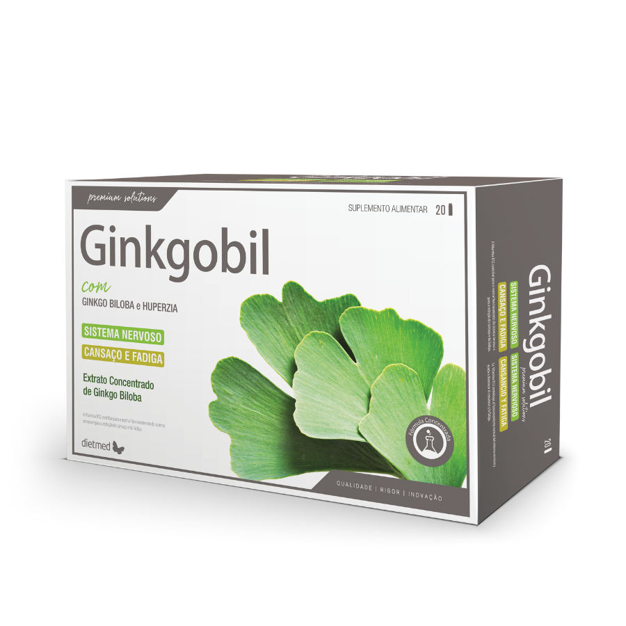 Ginkgobil Ampolas x20