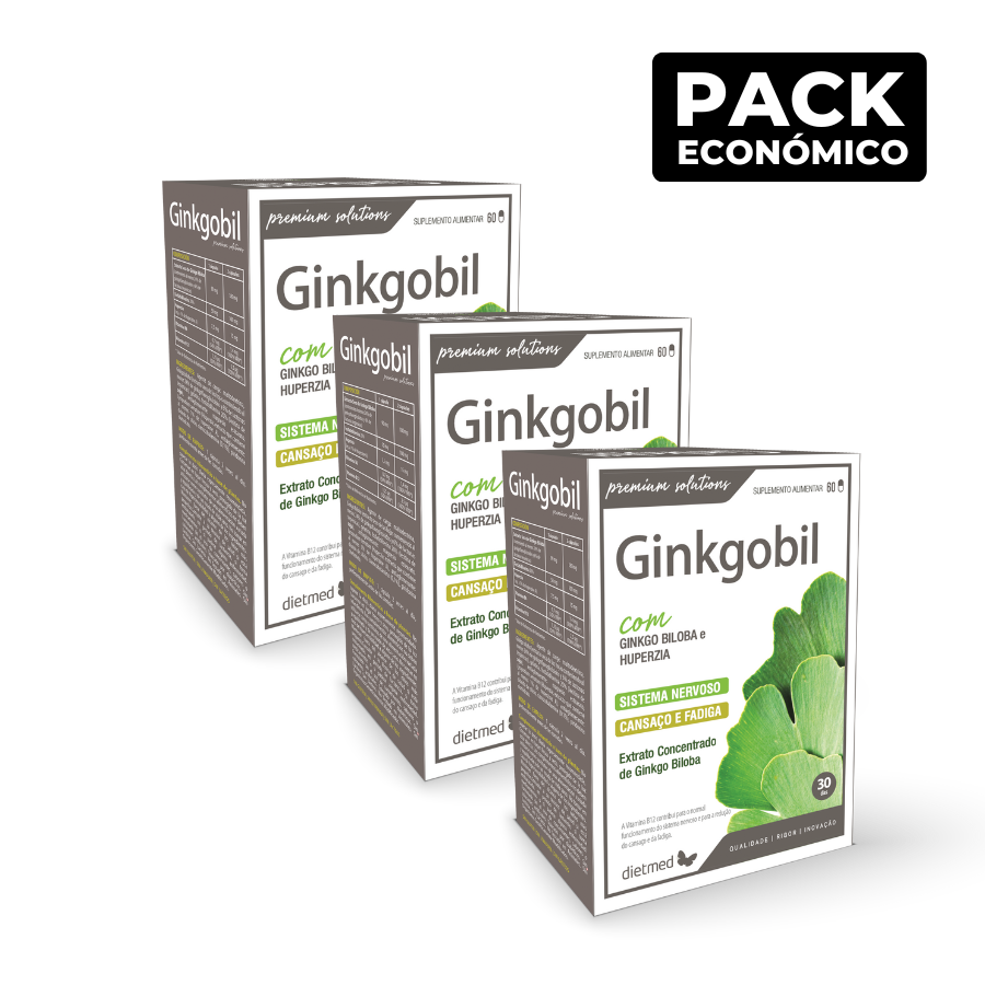 Ginkgobil Cápsulas 3x60