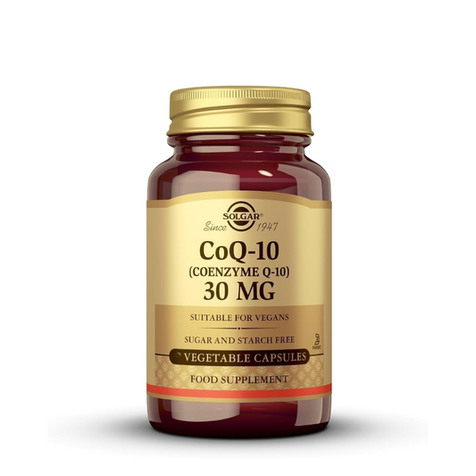 Cápsulas de coenzima Q10 de Solgar de 30 mg x90