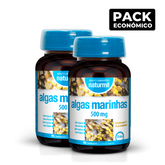 Naturmil Algas Marinas 500mg Comprimidos 2x90