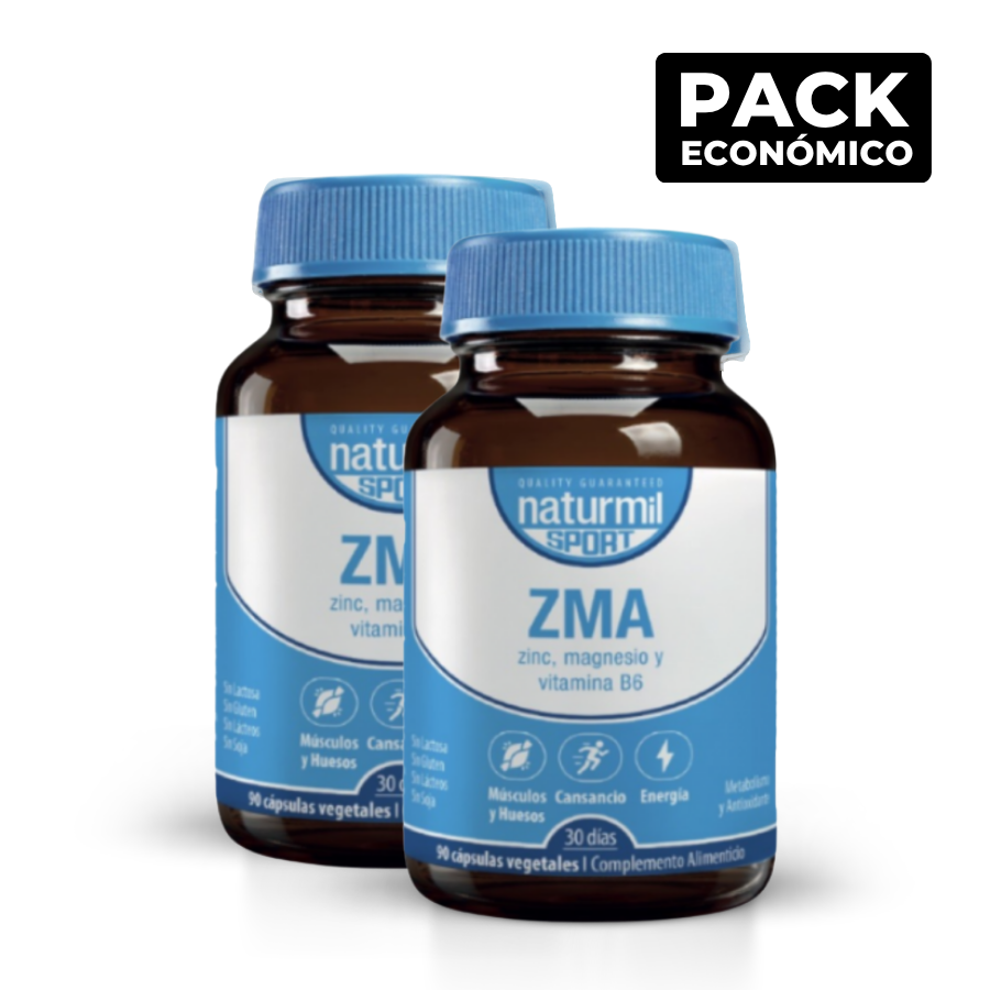 Naturmil Sport ZMA Cápsulas 2x90
