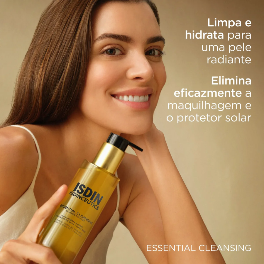 Aceite limpiador esencial Isdin Isdinceutics 200 ml