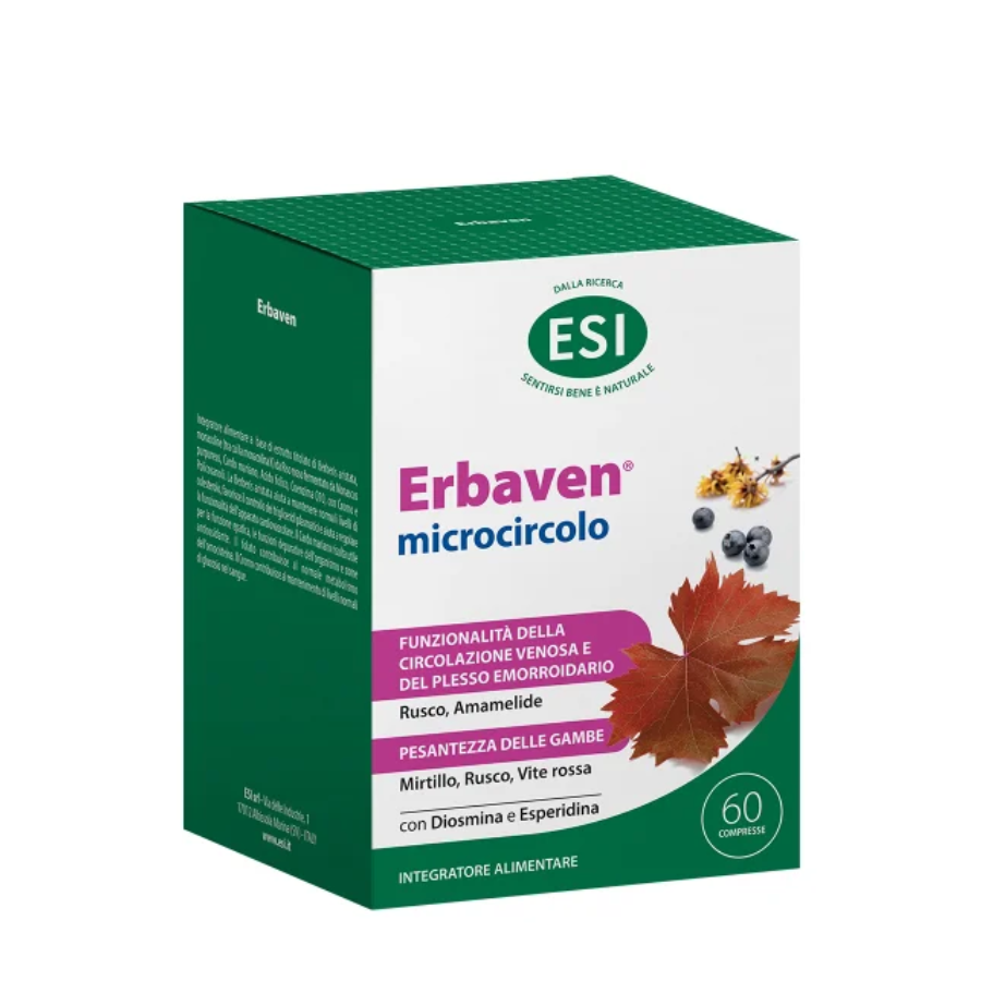 ESI Erbaven Microcirculación Comprimidos x60