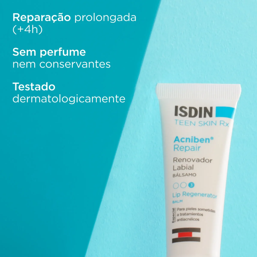 Isdin Acniben Repair Lip Renewal Balm 10ml