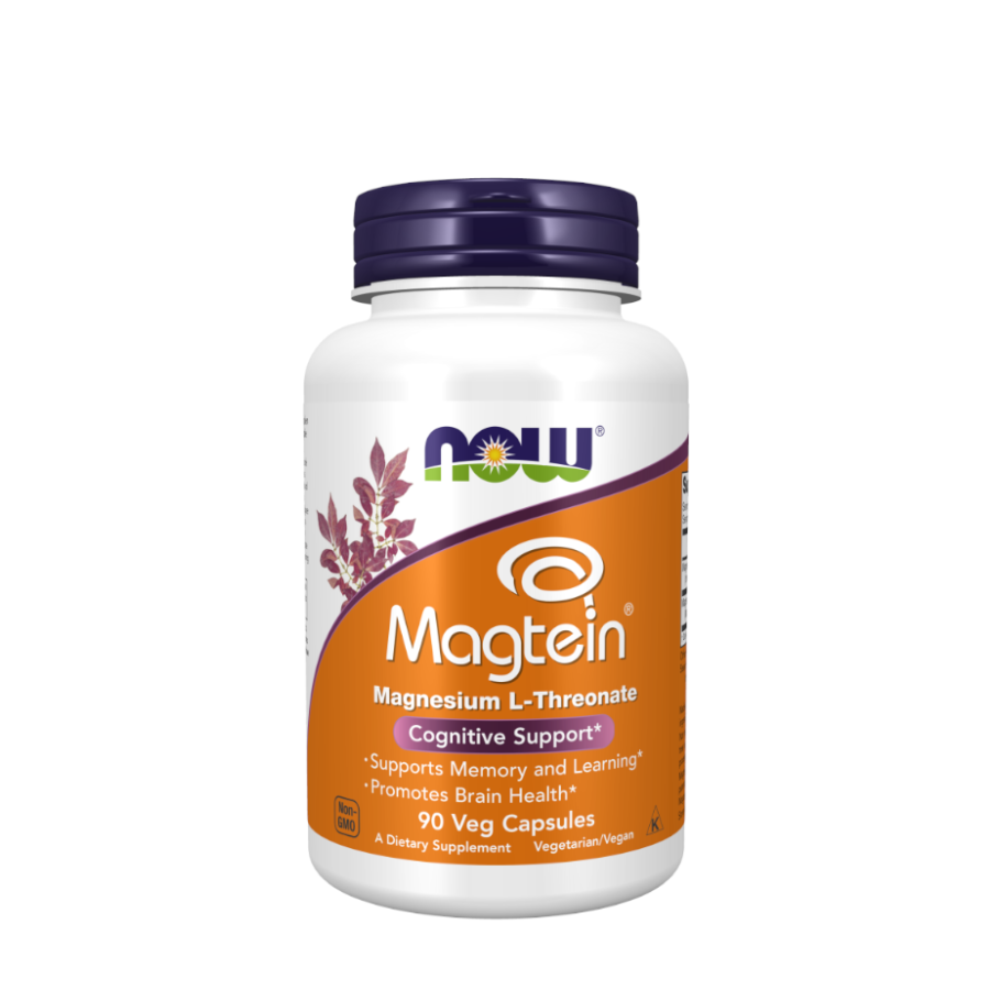 Now Magtein L-Treonato De Magnésio Cápsulas x90