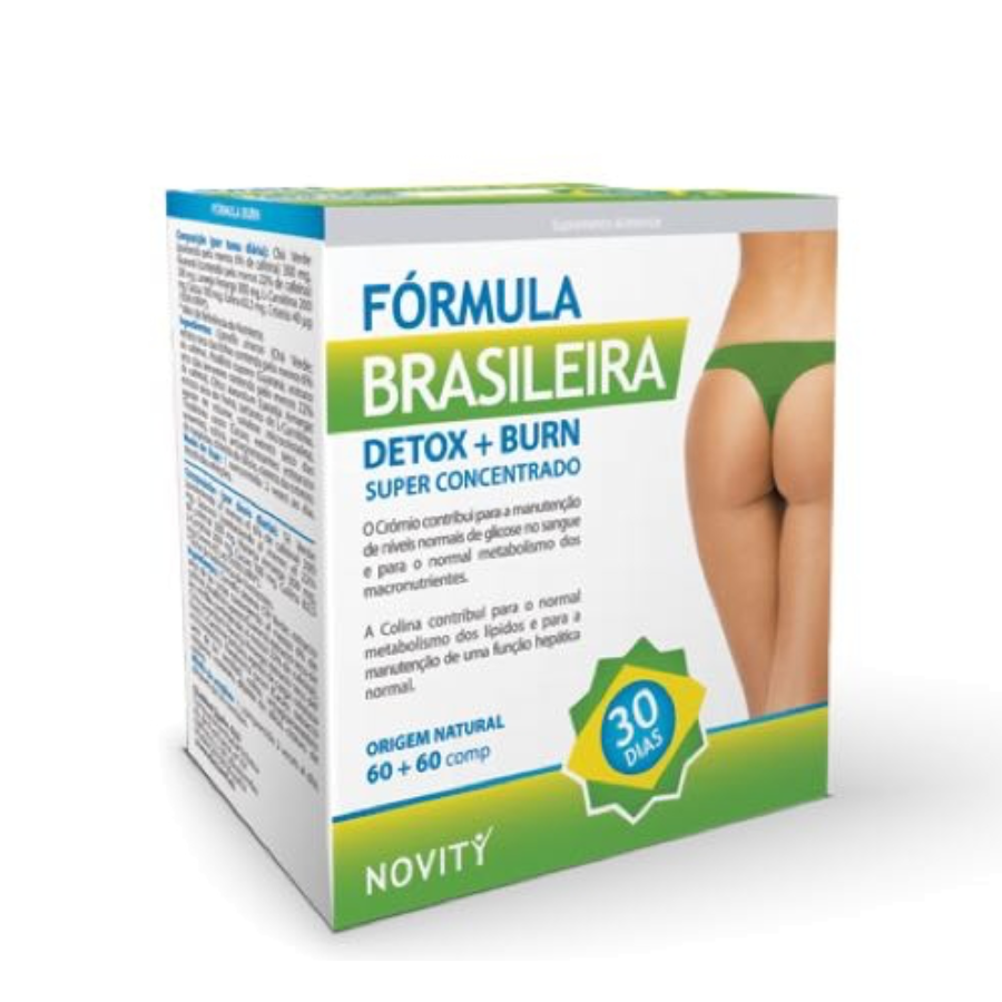 Novity Formula Brasileira 60 + 60 Comprimidos