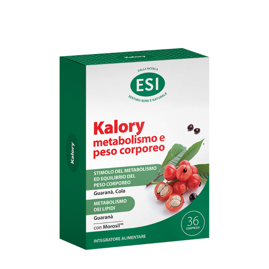 ESI Kalory Metabolismo e Peso Corporal Comprimidos x36